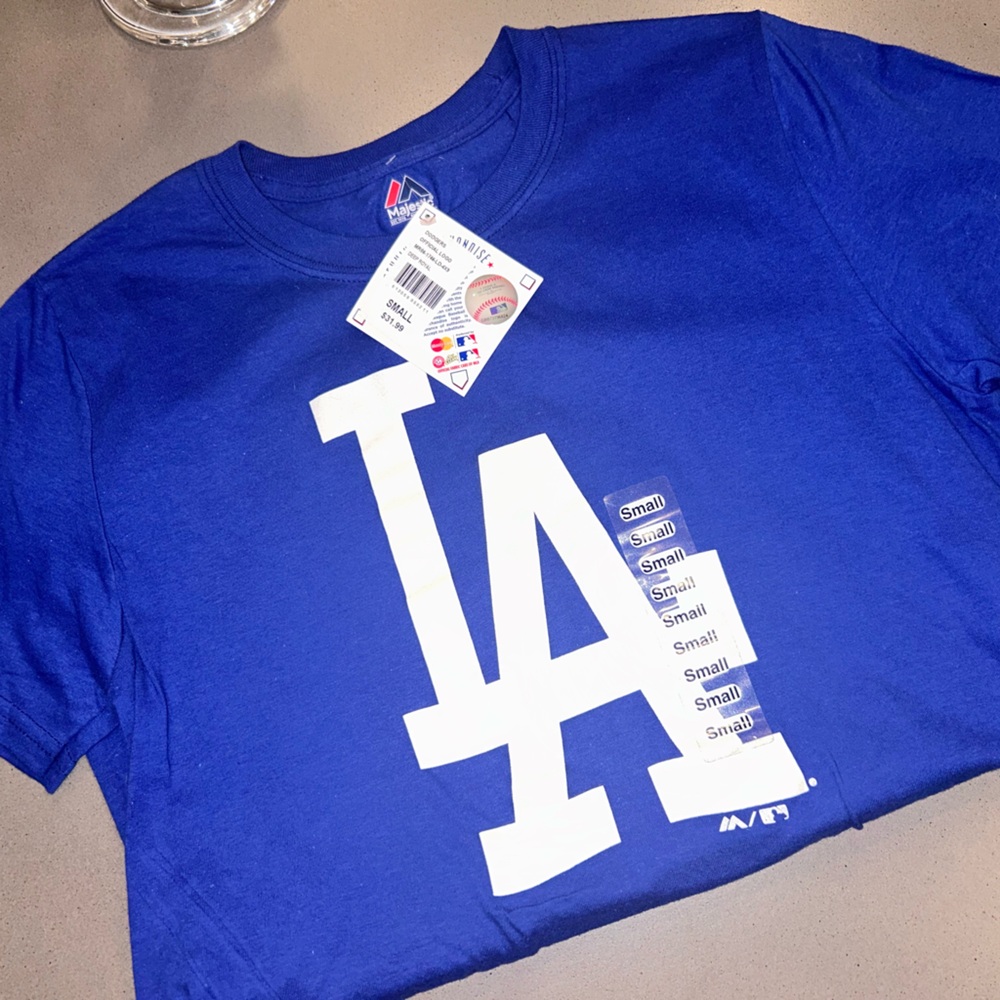 Majestic Blue LA Graphic Tee